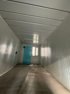 Spedizioni Z Casa prefabbricata pieghevole per design moderno Mini contenitore prefabbricato in acciaio ufficio uffici temporanei