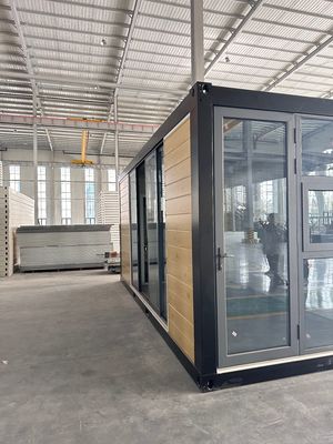 Stile di design contemporaneo Installazione rapida Pannello sandwich piatto Prefabbricato Casa contenitore Case per ospedali