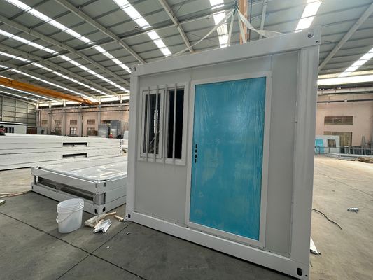 Stile di design contemporaneo per la casa 20ft 40ft Casa prefabbricata di costruzione rapida Modulare Campeggio Contenitore pieghevole Casa ufficio