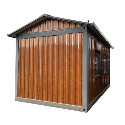 Stile di design contemporaneo Installazione rapida Personalizzazione professionale portatile Alta resistenza al vento Case prefabbricate in container