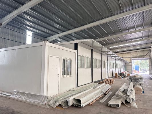 Casa prefabbricata con pacchetto piatto professionale 40ft 20ft casa container con stile di design contemporaneo