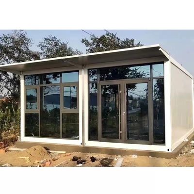 Multifunzione 20ft 30ft 40ft Installazione rapida Contenitore di stoccaggio piatto con pannello sandwich Case prefabbricate