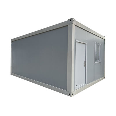 Prefabbricato Container House Flat Pack Hurricane Proof Sandwich Panel Edifici per 15-30 anni Vita di servizio