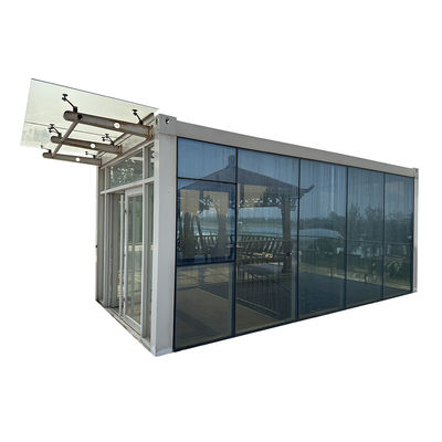 Multifunzione 20ft 40ft Installazione rapida Contenitore di stoccaggio piatto confezionato Contenitore prefabbricato con alta resistenza al vento