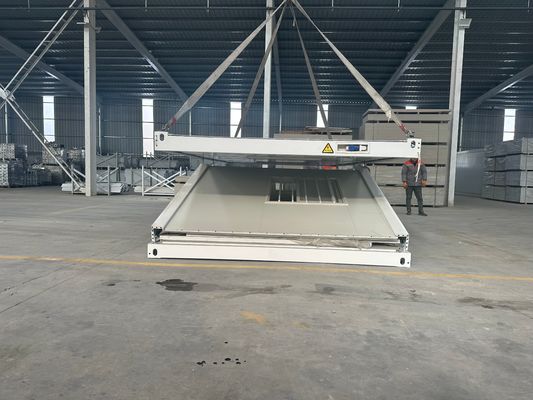 Ufficio 40ft 20ft Rapido assemblaggio Casa prefabbricata Contenitore pieghevole con elevata resistenza al vento e colore personalizzato