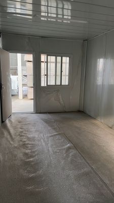 Ufficio 40ft 20ft Rapido assemblaggio Casa prefabbricata Contenitore pieghevole con elevata resistenza al vento e colore personalizzato