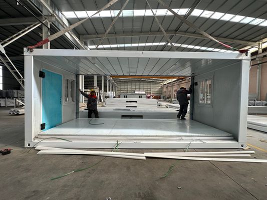 Casa modulare prefabbricata In acciaio struttura personalizzata Layout Pallato Container House Per l'Australia Accessibile