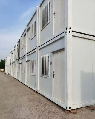 40'HC Spedizione Installazione rapida Disegno ignifuge Container a confezione piatta Casa per cantiere di lavoro Ufficio con e facile installazione