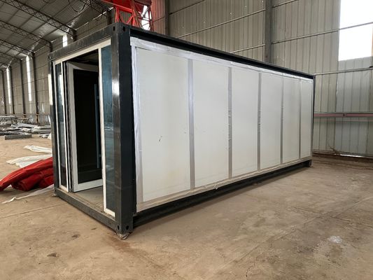 Casa in container espandibile con bagno e cucina lussuosa 20 piedi 40 piedi facile da installare edificio modulare prefabbricato a prova di vento