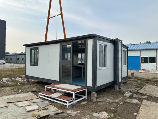 Villa Moderna 20 Ft 30ft 40ft Mobile Container House Espandibile Case Eco-Friendly Prefabbricato Con Bagno E Cucina