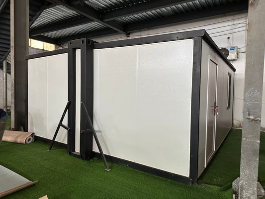 40ft o pannello sandwich personalizzato Casa contenitore espandibile Soggiorno caldo e bagno