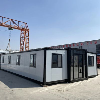 40ft o pannello sandwich personalizzato Casa contenitore espandibile Soggiorno caldo e bagno