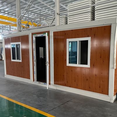 Casa container espandibile per cantiere mobile Protezione ambientale riciclabile