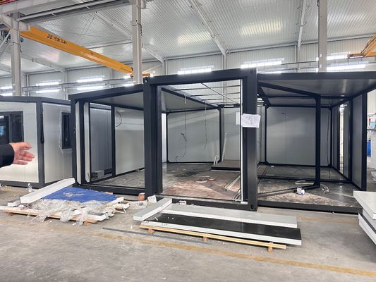 Casa container espandibile per cantiere mobile Protezione ambientale riciclabile
