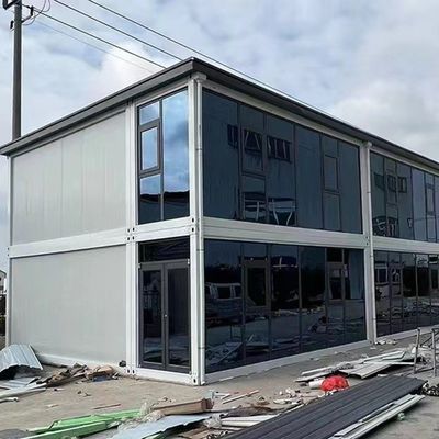 Moderno stile di design casa di contenitori distaccabile per l'isolamento termico portabile prefabbricato 20FT / 40FT personalizzato