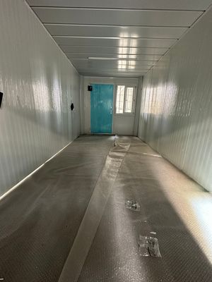 20/40 ft Acquaproof Folding Container Home Disegno personalizzato Casa prefabbricata per alloggi di campeggiatori