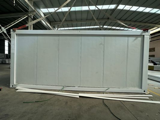 Quadro in acciaio facile assemblaggio 20ft 40ft Piccole case sito ufficio case contenitore con lunga durata di vita