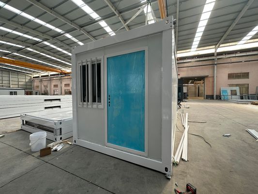 Quadro in acciaio facile assemblaggio 20ft 40ft Piccole case sito ufficio case contenitore con lunga durata di vita