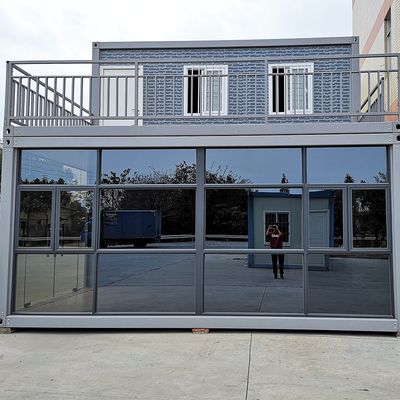 Isolamento acustico e termico Assemblaggio rapido Casa contenitore staccabile per l'elettricità locale standard