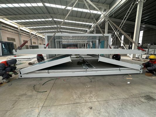 Superiore tetto impermeabile resistente Mobile pieghevole Prefabbricato Container House per l'installazione rapida Case abitabili Edifici per uffici