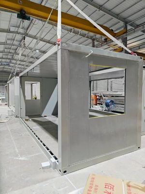 Guard House Classic Office pieghevole Luxury Prefabricated Tiny Prefab Container House con 70% vantaggio di risparmio di tempo