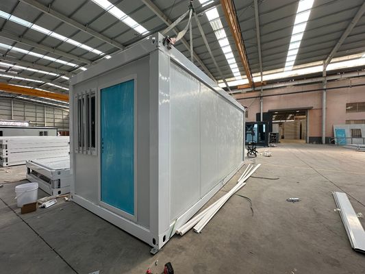 Casa modulare resistente all'acqua resistente al fuoco resistente agli urti Pieghevole contenitore flessibile con design flessibile