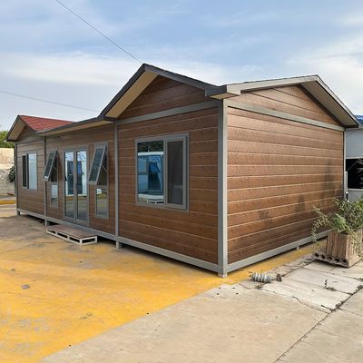 5 camere da letto Casa prefabbricata con bagno e casa in contenitore in bianco o colore personalizzato