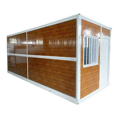 Installazione flessibile Moderna casa da contenitore pieghevole con pannello sandwich