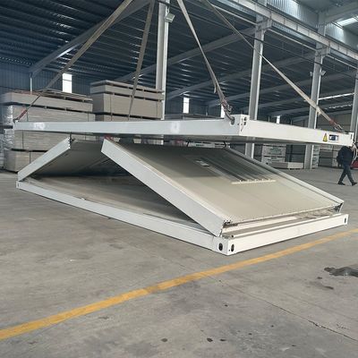 Stile di progettazione contemporanea Casa prefabbricata pieghevole impermeabile da 40 piedi per ufficio