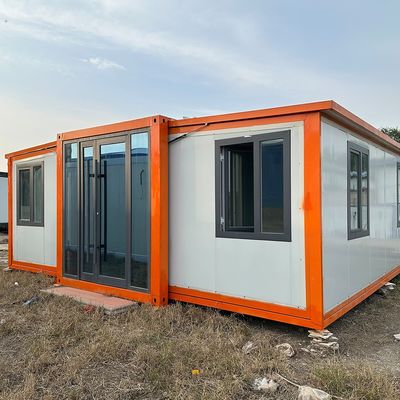 30ft Mobile Container Casa espandibile La struttura in acciaio eco-amichevole Quadro Villa prefabbricata per la vita multifunzione