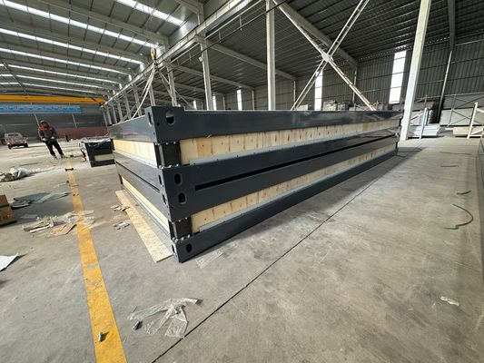 15-30 anni vita utile Casa di container di lusso Case piatte prefabbricate con colore personalizzato