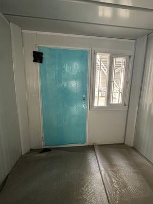 Casa contenitore pieghevole multifunzione da 20 piedi finestra in alluminio portatile e resistente all'umidità per camera da letto all'aperto