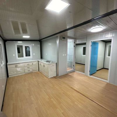 Case di container espandibili Moderno design Butterfly Container Home con opzioni di layout individualizzate