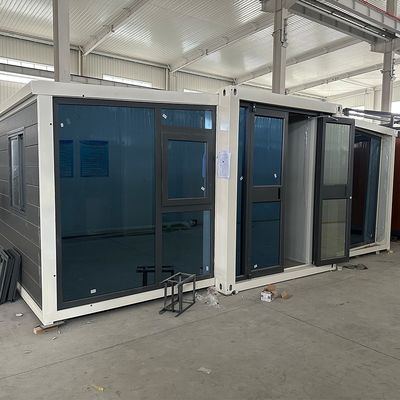 Migliori prezzi 20 Ft casa mobile espandibile resistente al fuoco resistente all'acqua pannello di parete in acciaio prefabbricato Mobile Mini Home per multifunzione