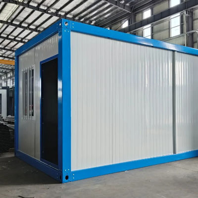 Porta in alluminio a ponte rotto Container 20ft 40ft Case in acciaio Container prefabbricato con facile installazione