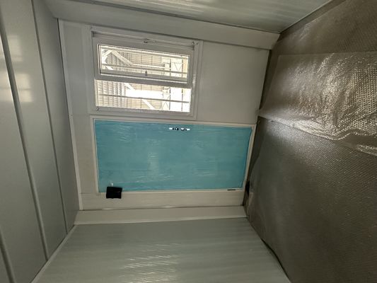 Casa con contenitore pieghevole in alluminio con vantaggio di installazione veloce e modulare