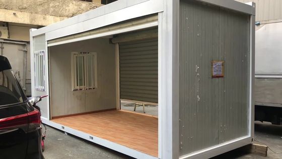 Casa mobile portatile Prefabbricato Container di ufficio Case con vaschette piatta Container casa con bagno Vantaggio di installazione rapida