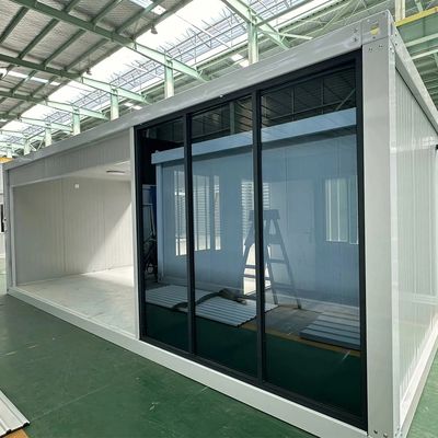 Casa di container personalizzata Bianco o colore personalizzato vantaggio può risparmiare il 70% del tempo di costruzione Vendite ragionevoli