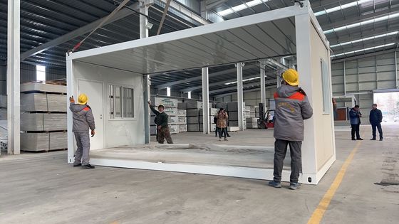 Appartamento residenziale Prefabbricato casa piattaforma con contenitore pieghevole 70% vantaggio di risparmio di tempo sul mercato
