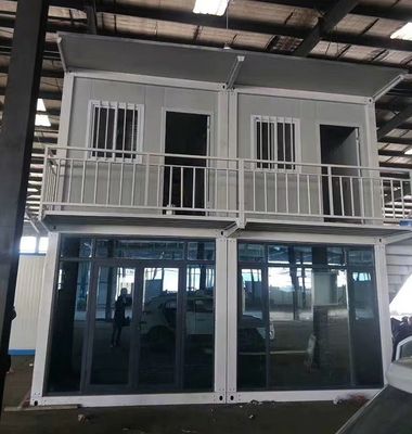 3 camere da letto Eco-friendly Modular Prefab Detachable Container House con Carport e design traspirante