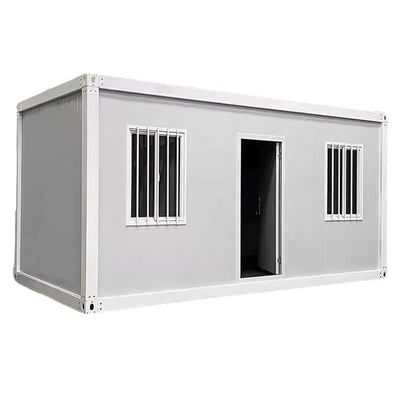 Casa di contenitori prefabbricata a bullone traspirante con 3 camere da letto Ville da 40 piedi Casa di contenitori staccabile Elettricità locale standard