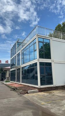 Casa contenitore staccabile con mobili pannello sandwich porta di sicurezza telaio in acciaio