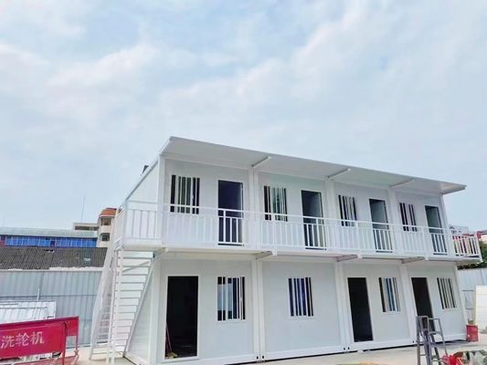 Moderno stile di design rettangolare Rapido assemblaggio Detaccabile Mini Casa Prefabbricata Casa mobile Casa contenitore detachable