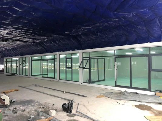 Moderno stile di design rettangolare Rapido assemblaggio Detaccabile Mini Casa Prefabbricata Casa mobile Casa contenitore detachable