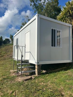 Chiosco facile da assemblare Case contenitori modulari staccabili con spessore standard