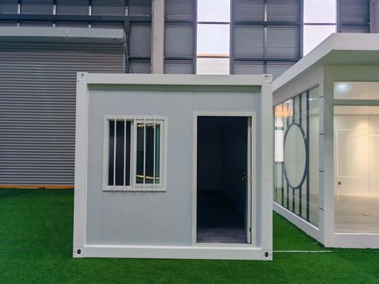 Chiosco facile da assemblare Case contenitori modulari staccabili con spessore standard