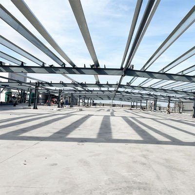 Stile di progettazione industriale Struttura in acciaio prefabbricata Edificio ufficio officina di acciaio Installazione rapida e semplice