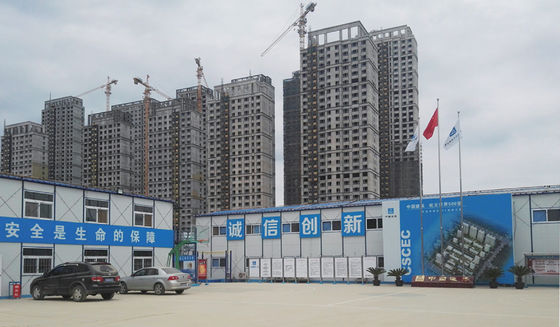 Case prefabbricate quadrate case a pannello sandwich case prefabbricate mobili case a prova di uragano struttura in acciaio prefabbricata case modulare