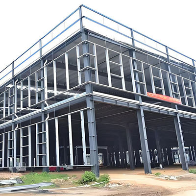 Case modulari prefabbricate Facilità di installazione Struttura in acciaio Edificio laboratorio con alimentazione diretta e finestra in lega di alluminio
