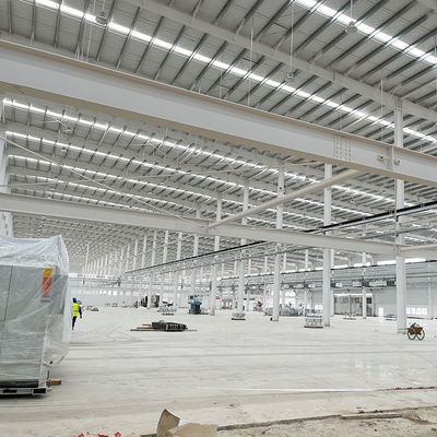 Edificio prefabbricato struttura in acciaio magazzino con facile installazione e finestra in lega di alluminio